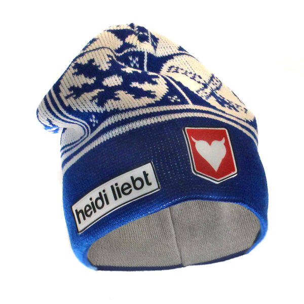 New born Beanie Holland Winter in blue made in Holland