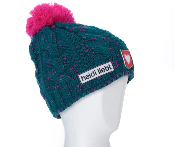 Beanie Cabe Petrol Magenta